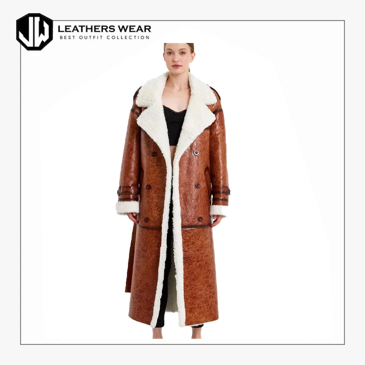 Long Shearling Coat