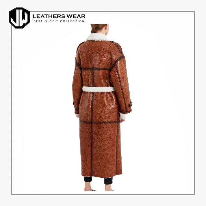 Long Shearling Coat