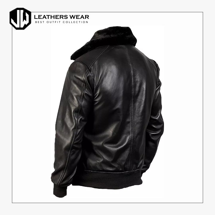 Men Bomber Navy G1 Flight Jacket