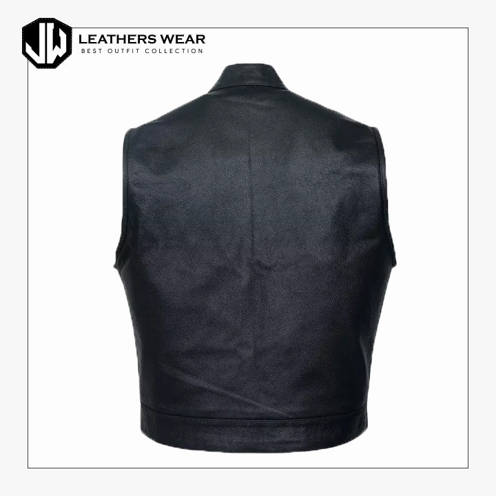Men Leather Vest