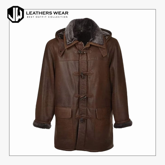 Men's Handmade Genuine sheepskin Coat