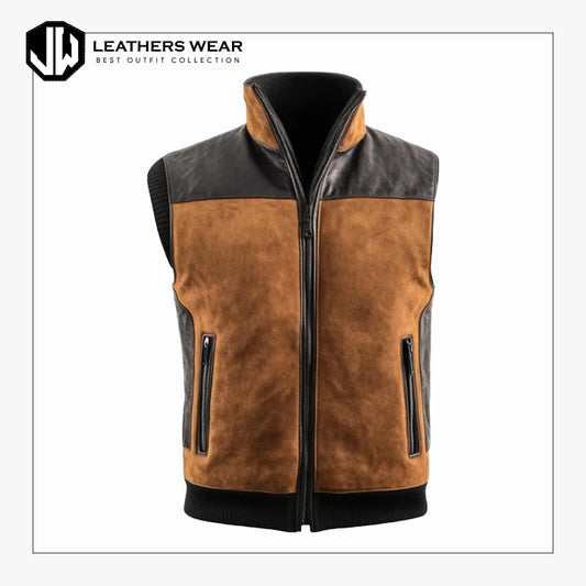 Men's MotoGP Leather Vest