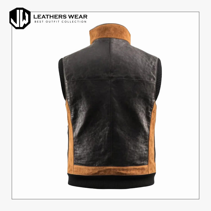 Men's MotoGP Leather Vest