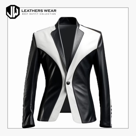 Men's Lambskin Leather Blazer