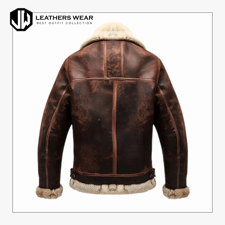 Mens B3 Aviator Bomber Jacket