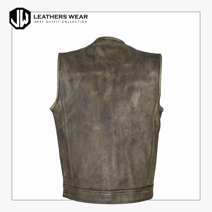 Mens Club Biker Concealed Carry Vest