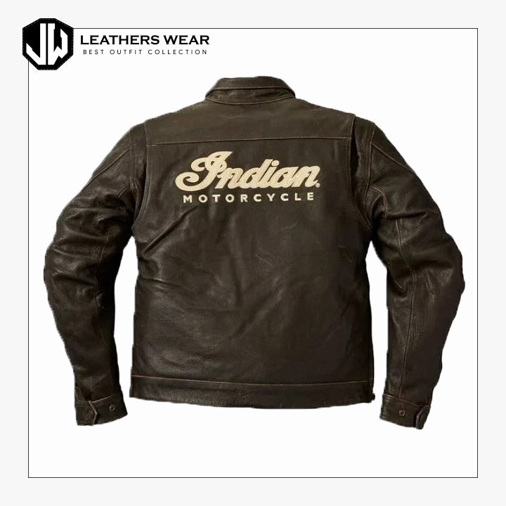 Mens Indian Motorcycle Riding Jacket