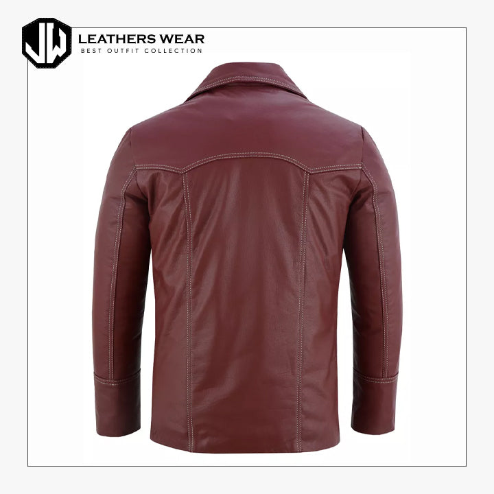 Mens Leather Blazer for Sale