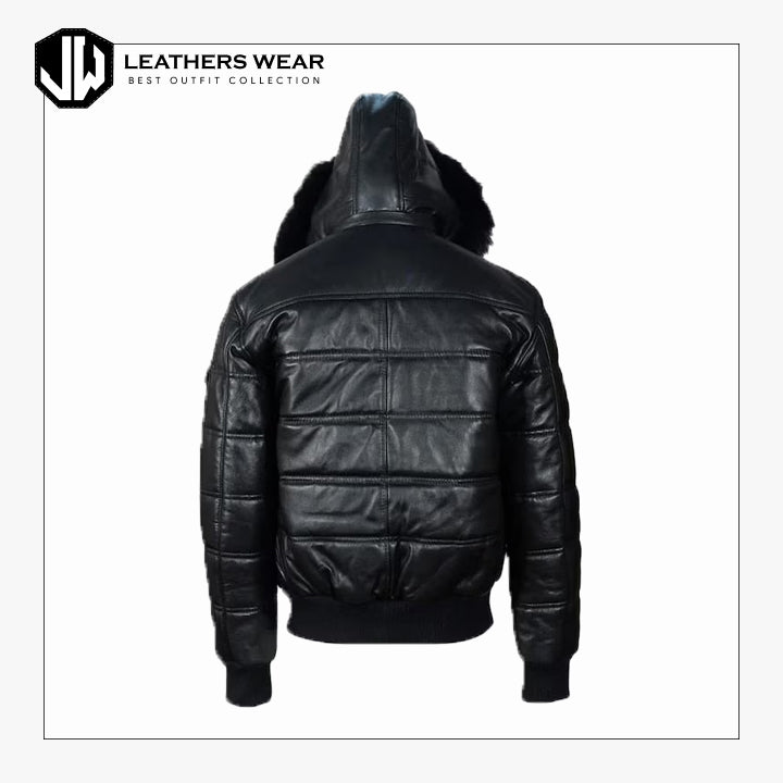 Mens Long Puffer Jacket