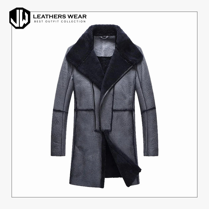 Mens Shearling Coats Leathers Wear