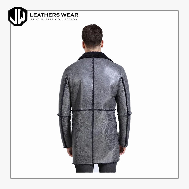 Mens Shearling Coats Leathers Wear