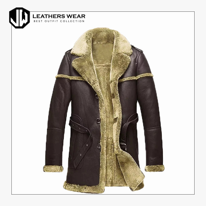 Mens Shearling Coats on Sale