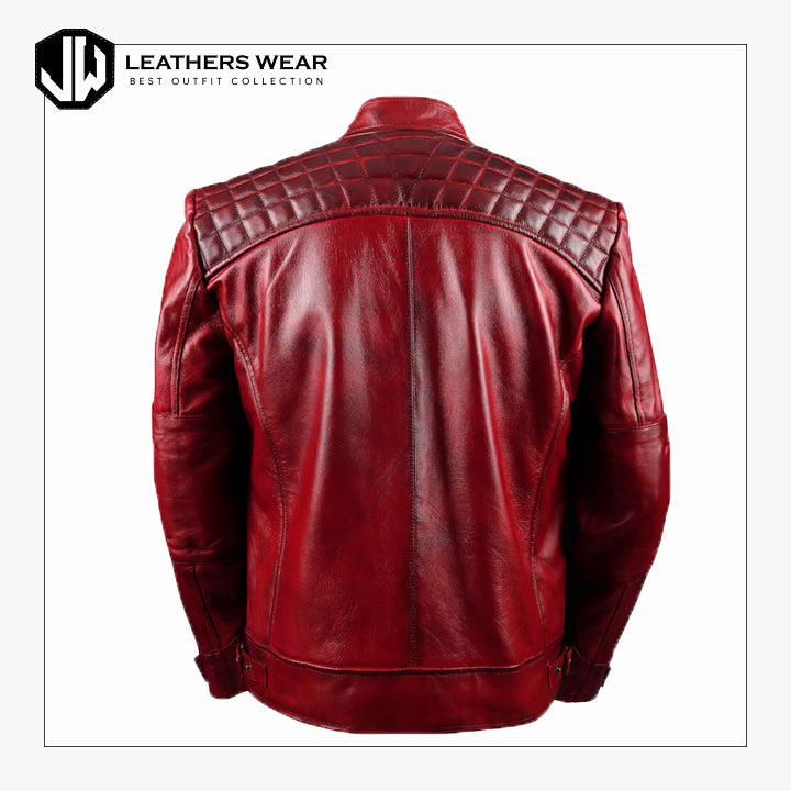 Mens Slim Fit Classic Red jacket