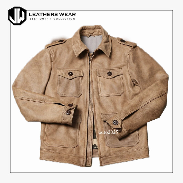 Mens Stylish Leather Jacket