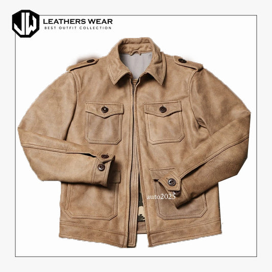 Mens Stylish Leather Jacket