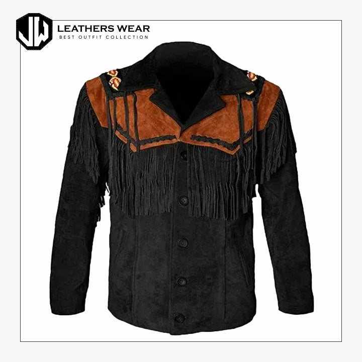 Mens Western Leather Jacket