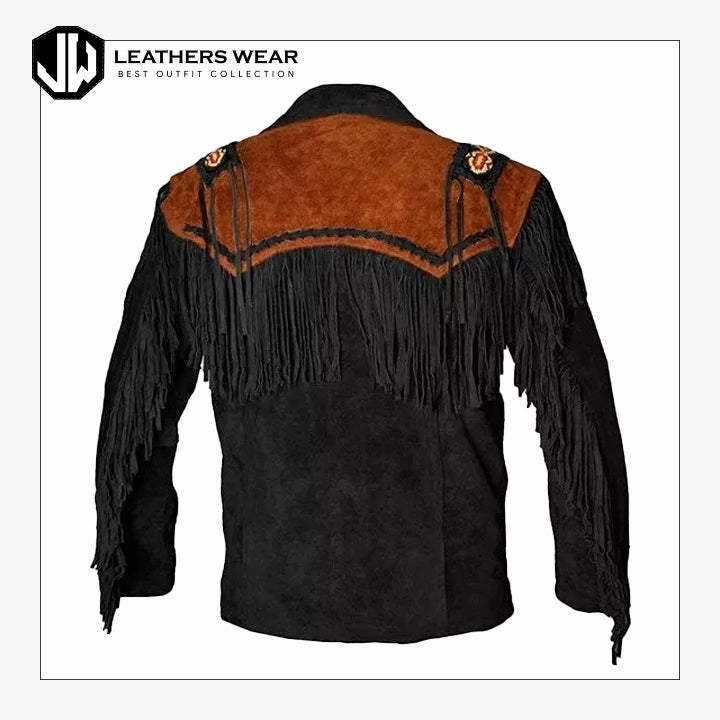 Mens Western Leather Jacket