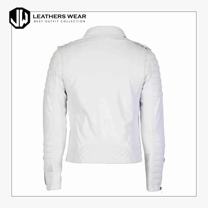 MensWhiteBestLeatherMotorcycleJacket1