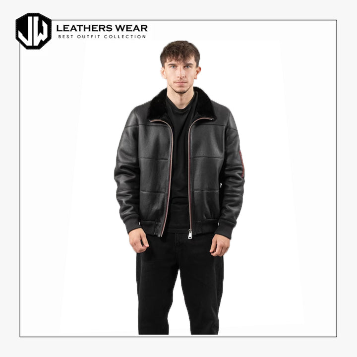 Moto Shearling Jacket