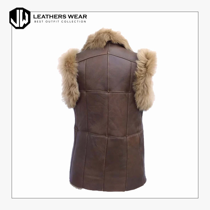 Puffer Vest Women Leathers Wear