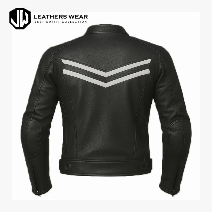Real Leather Motorcycle Jacket