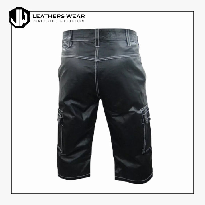 Real Leather Shorts