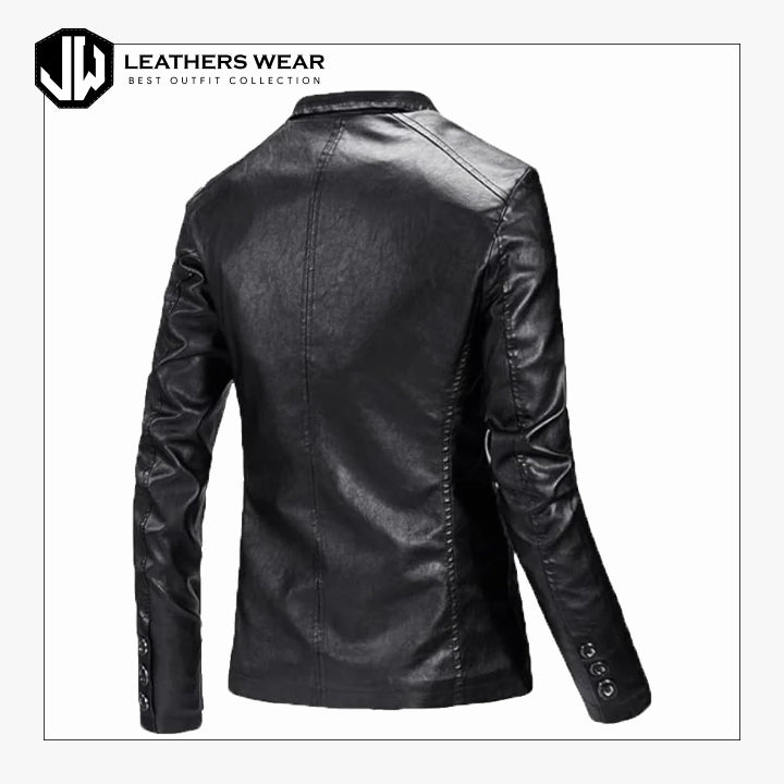 Real Leather Blazer Leathers Wear