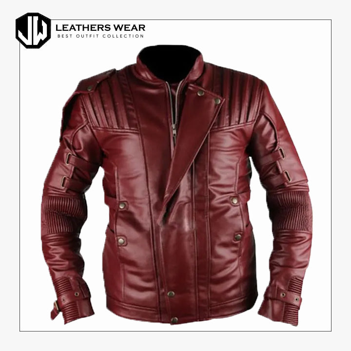 Red Biker Jacket