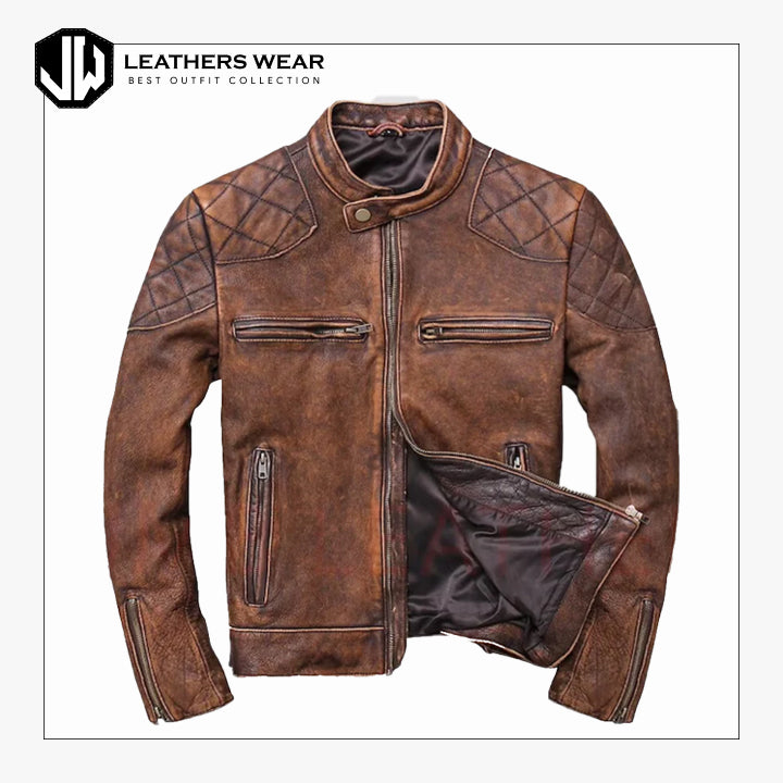 Rugged Leather Jacket Leathers Wear
