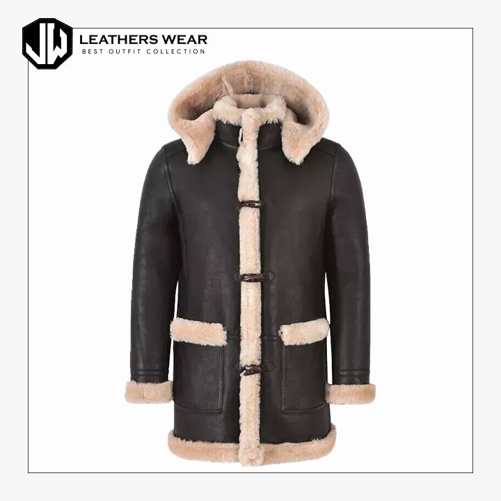 Shearling Fur Style Coat