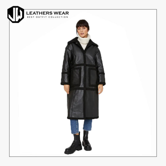 Shearling Leather Coat
