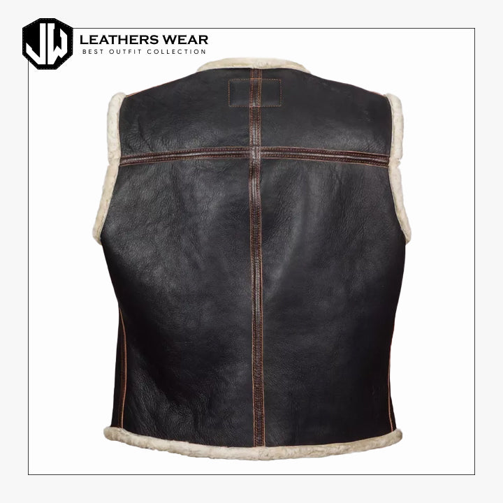 Shearling Vest Mens