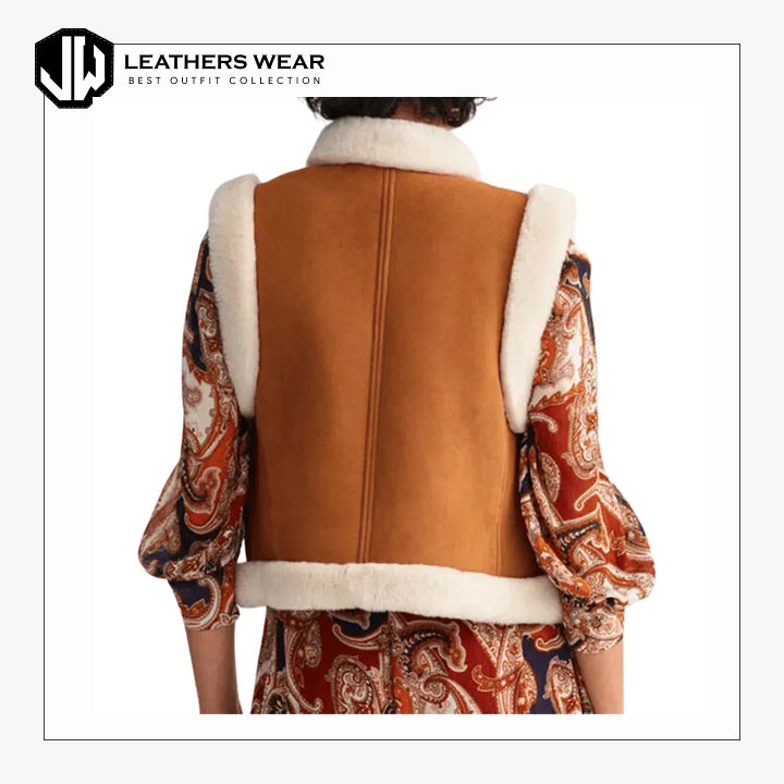 Shearling Vest Women