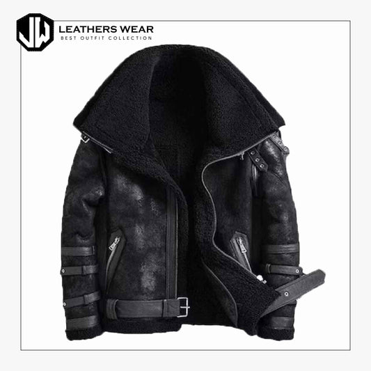 Sheepskin B3 Flight Jacket Leathers Wear