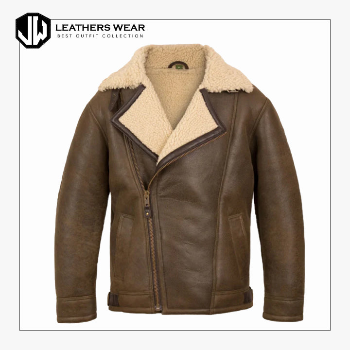 Sheepskin Bomber Jacket