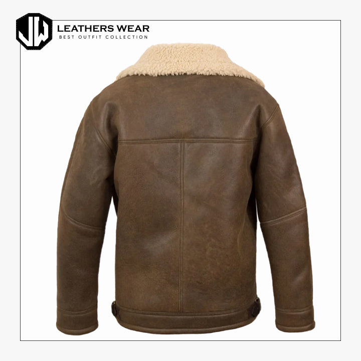 Sheepskin Bomber Jacket