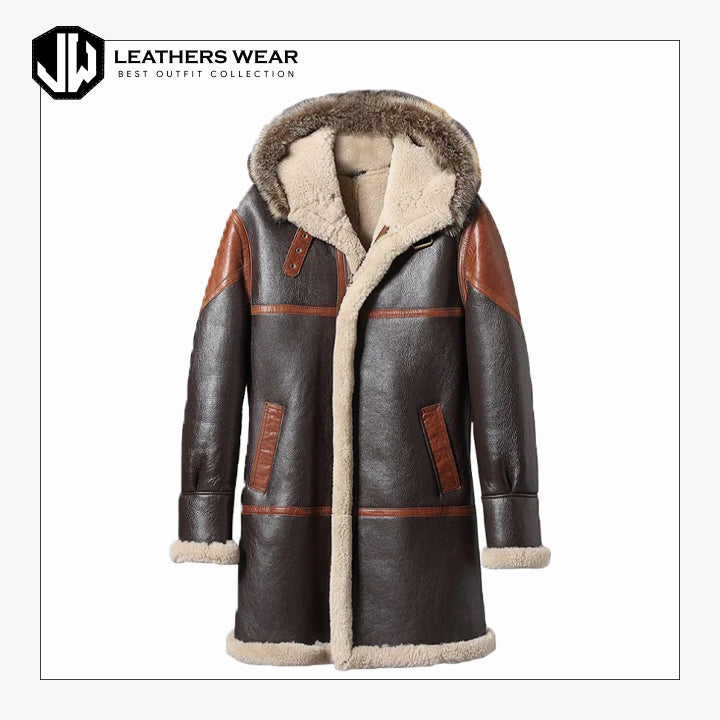 Sheepskin Coat Mens Vintage Leathers Wear