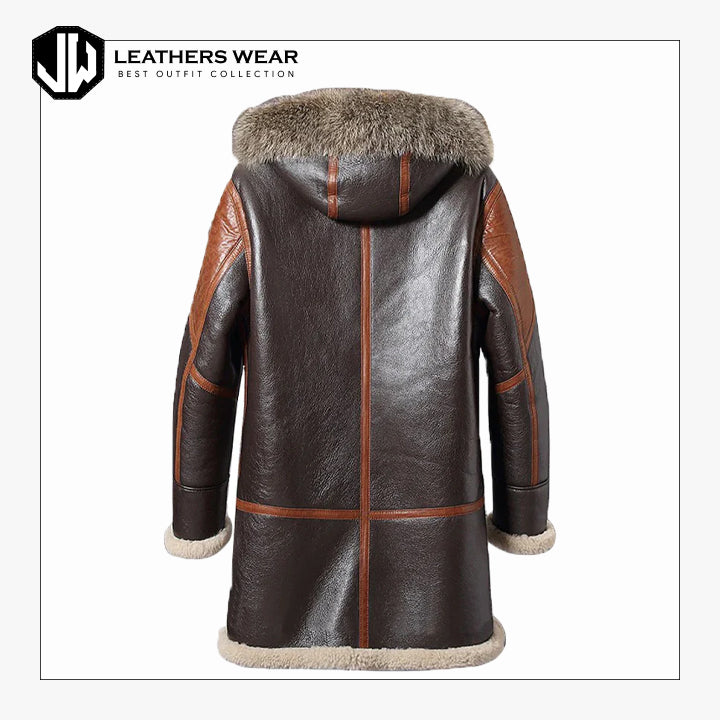Sheepskin Coat Mens Vintage Leathers Wear