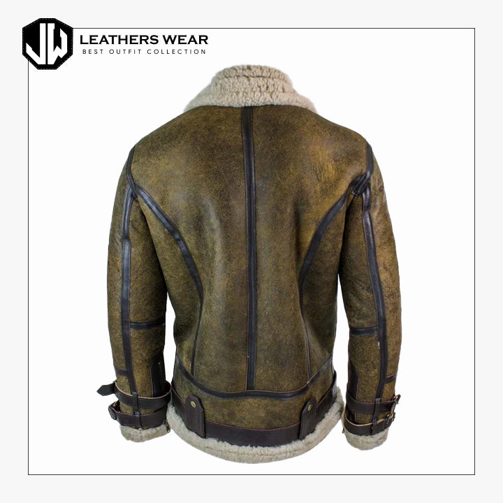 Sheepskin Leather Jacket