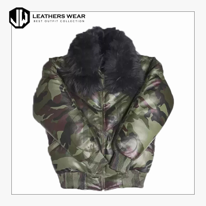 Sheepskin V-Bomber Jacket