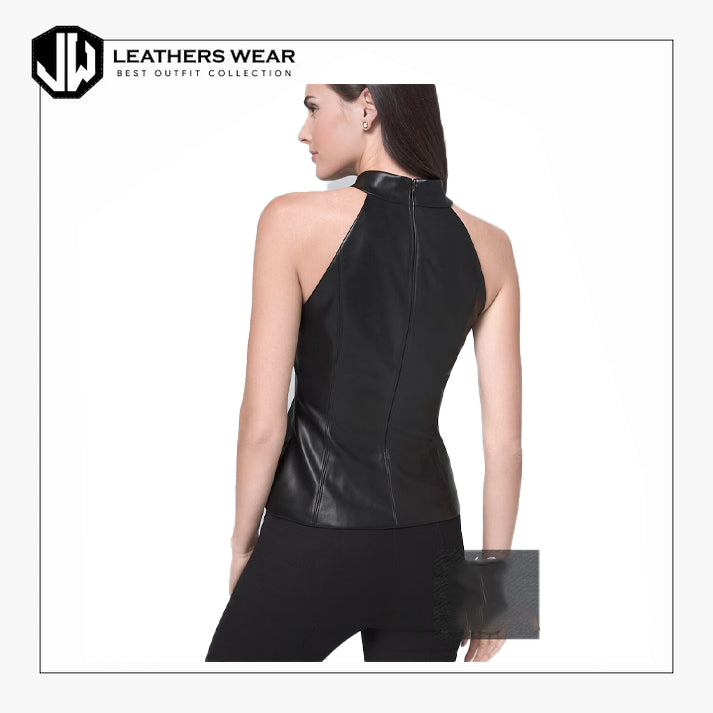 Shirt Dress Leather