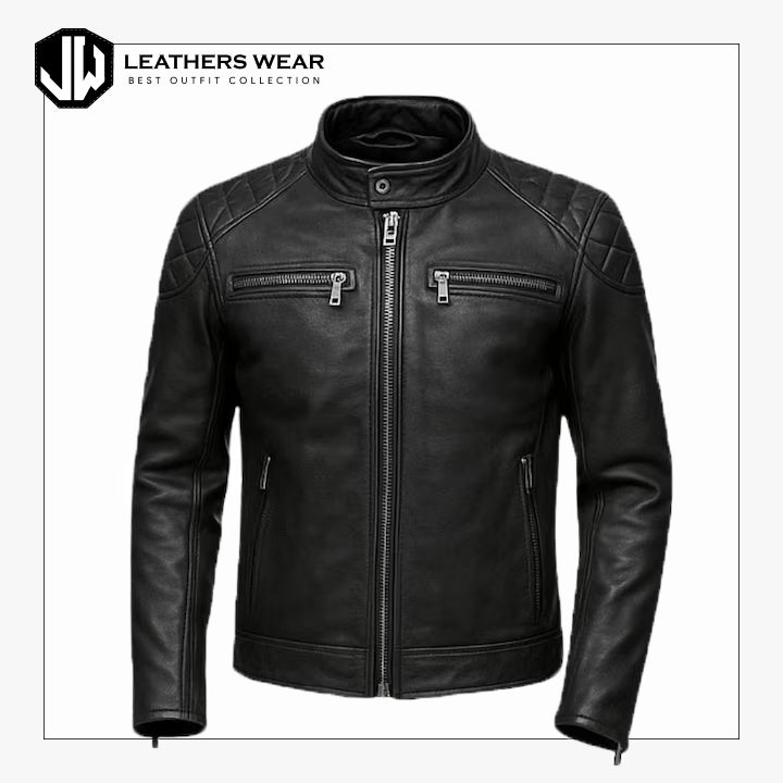 Slim Fit Moto Jacket