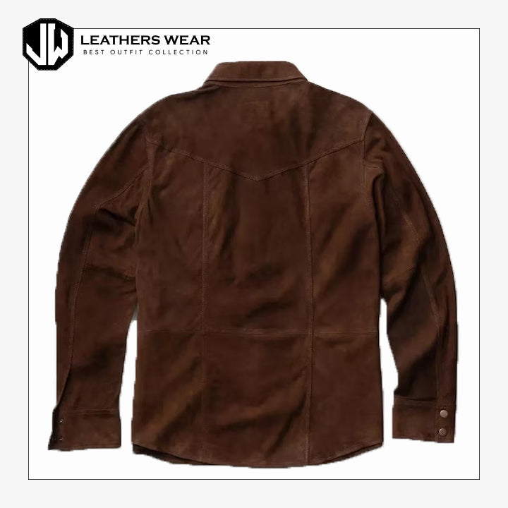 Suede Leather Shirt