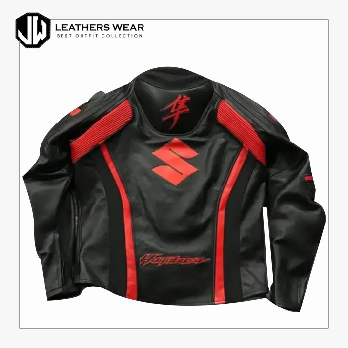 Suzuki Hayabusa Racing Leather Jacket