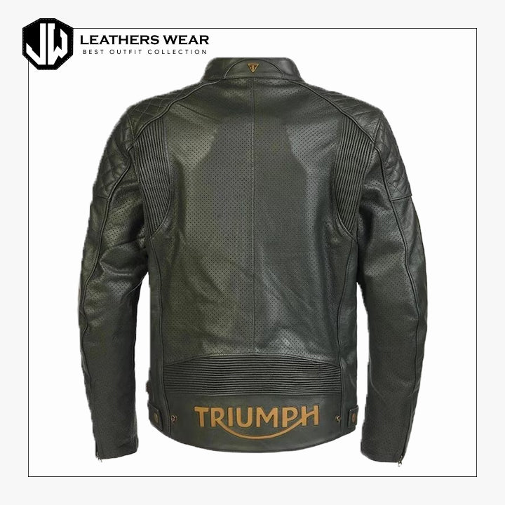 Triumph Motorcycle Leather Jacket