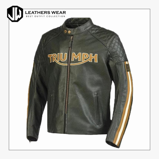 Triumph Motorcycle Leather Jacket