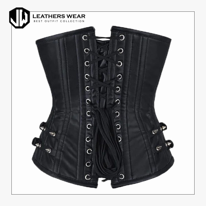 Underbust Leather Corset Leathers Wear