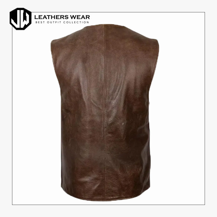 Vegan Leather Vest