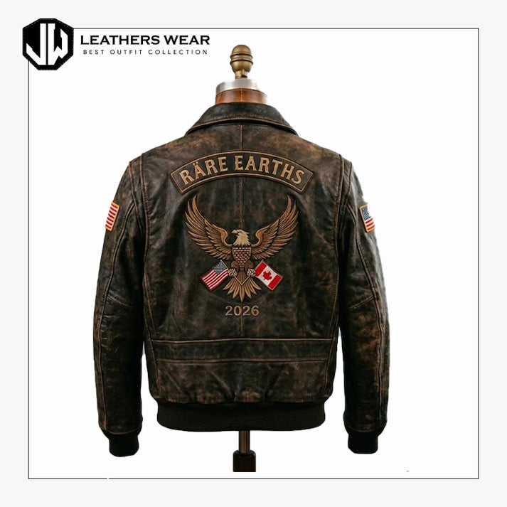 Vintage Aviator Flight Jacket