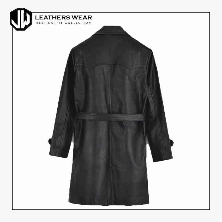 Vintage Trench Coat Leathers Wear